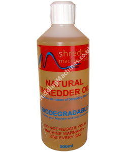 Biodegradable Shredder Oil