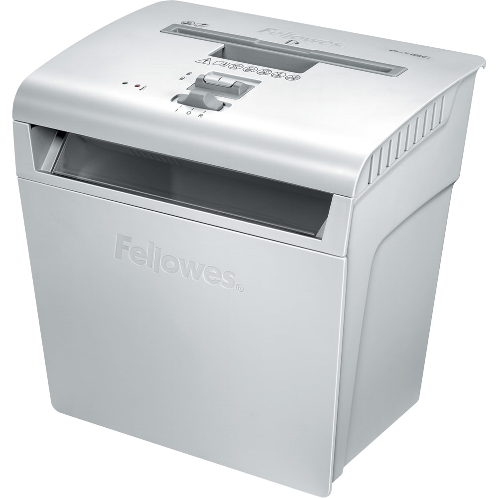 Fellowes P48C White Shredder ShreddingMachines.co.uk