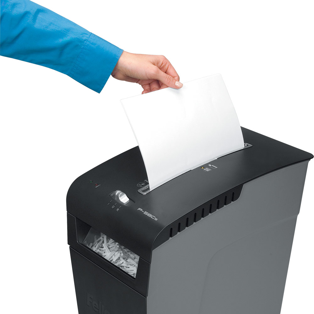 Fellowes Powershred P-58Cs 3.9x50mm Cross Cut Shredder (3225802)