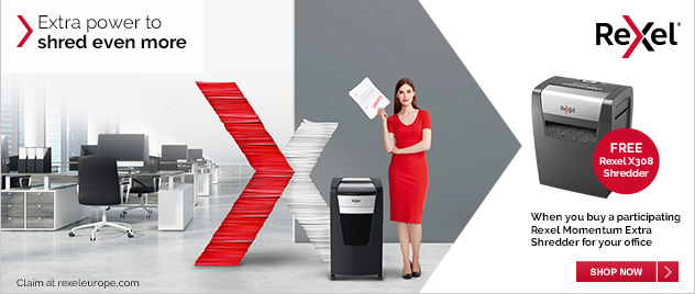 Free Rexel Momentum X308 Shredder - Q3 2026