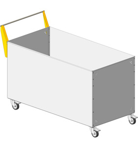 Damet Medium Filler Transport Trolley