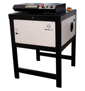 Shredpack SP320 Cabinet Vacuum Ready Matting Shredder Shredder