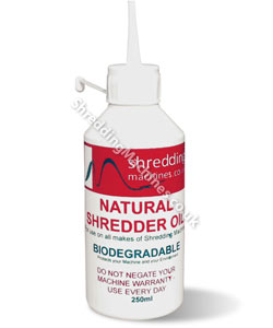 Universal Biodegradable Shredder Oil 250ml