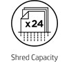 24 Sheet Capacity