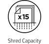 15 Sheet Capacity