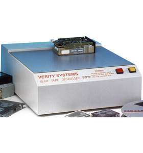 Verity SV91M CESG Approved Flat Bed Tape Degausser